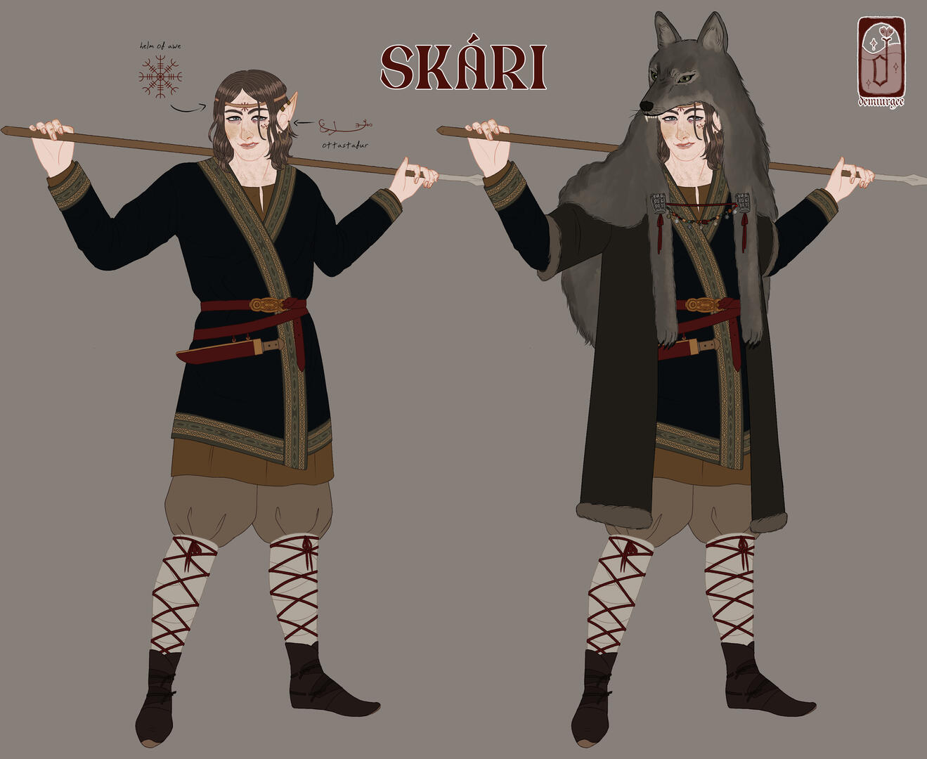 Original Character: Skári.